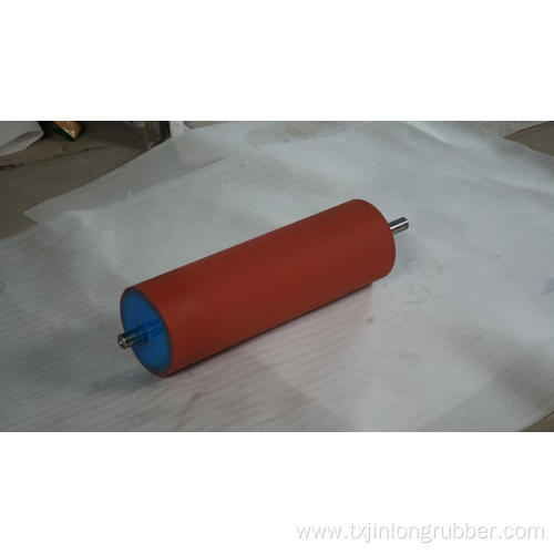 Textile printing and dyeing rubber roller
